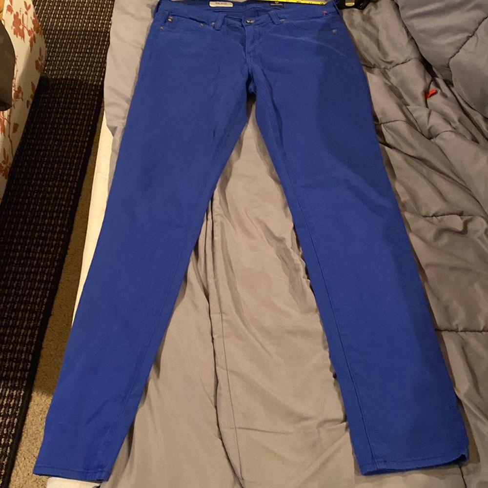 AG Adriano Goldschmied the Stilt 28R royal blue